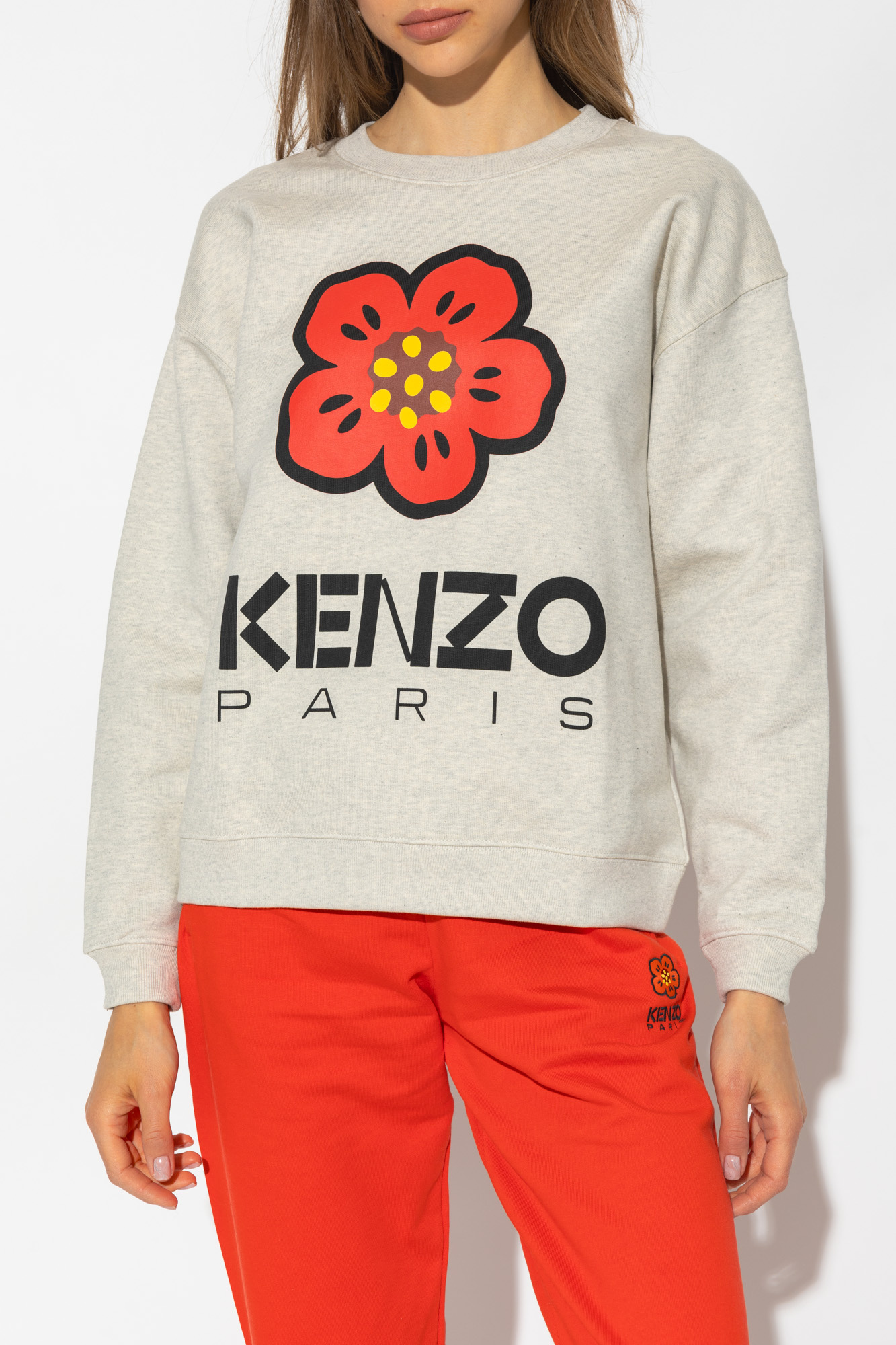 Red kenzo hot sale sweatshirt